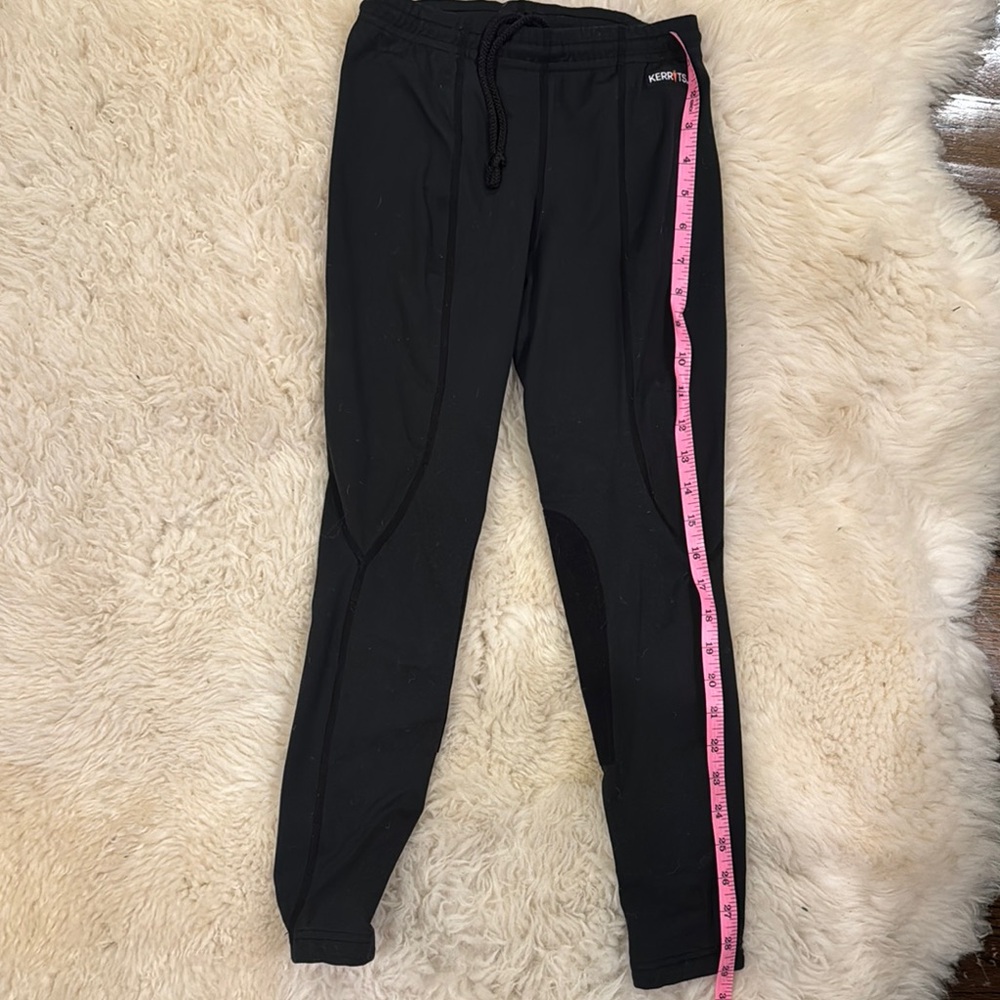 Kid Black Kerrits riding pant with drawstring, size: M - Picture 5 of 8